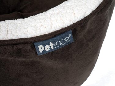 Petface Sams овальний розкішний лежак для собак, розмір S