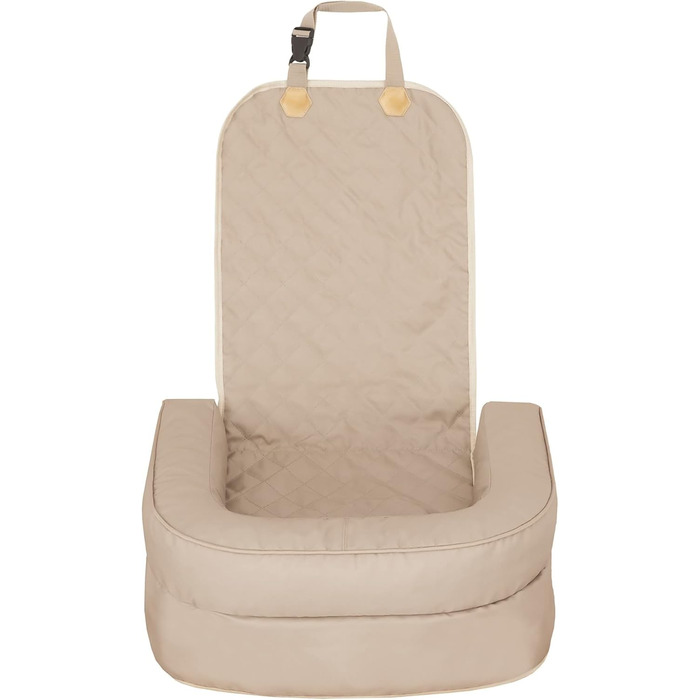 Автоматик для собак та котів: лежанка, переноска, корзинка, шлейка, 42x55 см, бежевий Оксфорд