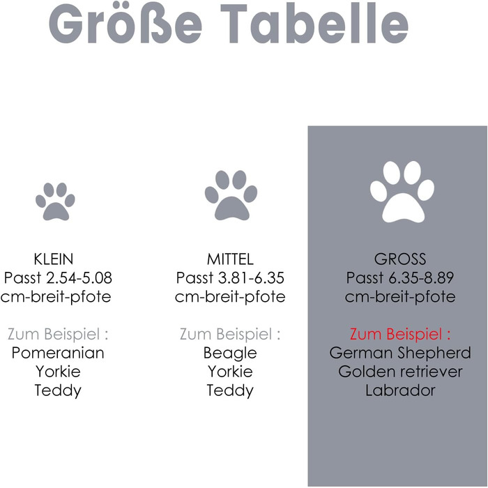 Очисник лап для собак | 3 рушники в комплекті | Очисник лап для собак | Аксесуари для собак середніх порід | Щітка для собак | Розмір M (Великий, Сірий)