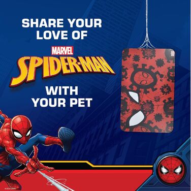 Підставка для годування собак Marvel Comics Spiderman: неслизька основа, силікон, захист від протікання