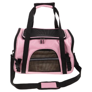 Транспортна сумка для кота Kisangel: дихаюча сітка, складана, з плечовим ременем. Підходить для подорожей та авто.