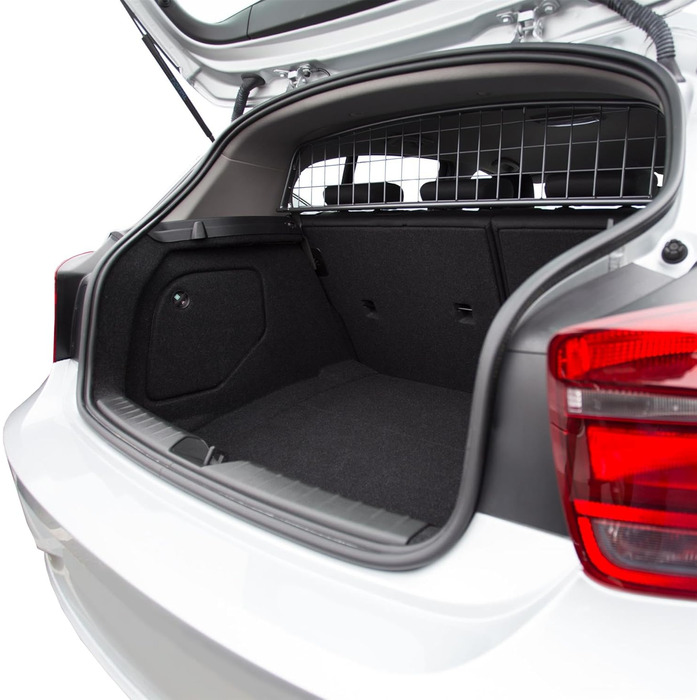Сітка для собак Travall, сумісна з BMW 1er, 3 та 5-серією (2011-2019), TDG1371 - захист багажника, бар'єр для тварин, роздільник вантажу, сталь з порошковим покриттям