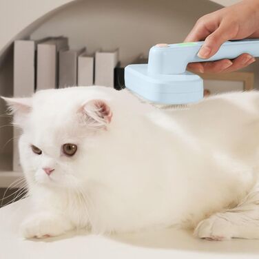 Щітка для вичісування шерсті собак Rile - для цуценят та собак з довгою та короткою шерстю, видаляє підшерстя та розплутує шерсть