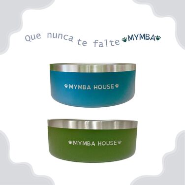 Нержавійна годівниця для котів та собак, антиковзаюча, легко миється, зелена