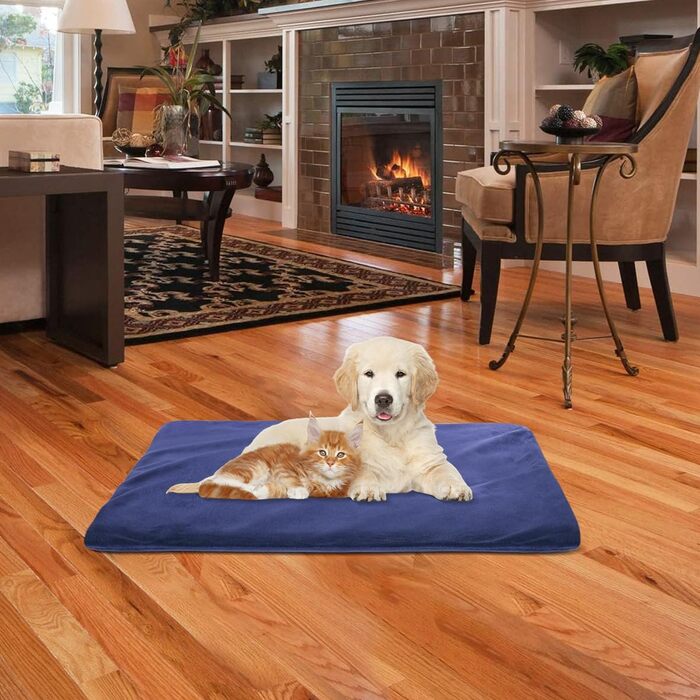Електричний нагрівальний килимок для собак та котів RIOGOO, 55x45 см, з автовимкненням