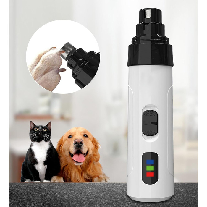 Шліфувальник для собачих кігтів Leiser, тример для кігтів собак та котів, пилка для догляду за кігтями домашніх тварин, м'який та згладжуючий (1 шт.)