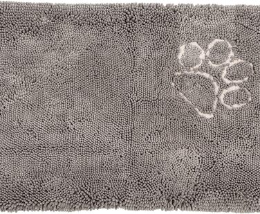 Килимок для собак Dehner Snuggy, поліестер, сірий (89 x 66 см)