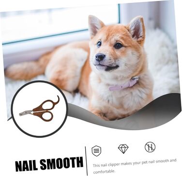 Набір для догляду за кігтями собак та котів BESPORTBLE - 2 шт.