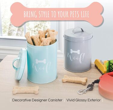 Банка для ласощів Park Life Designs Casper, 117 мл, блакитна