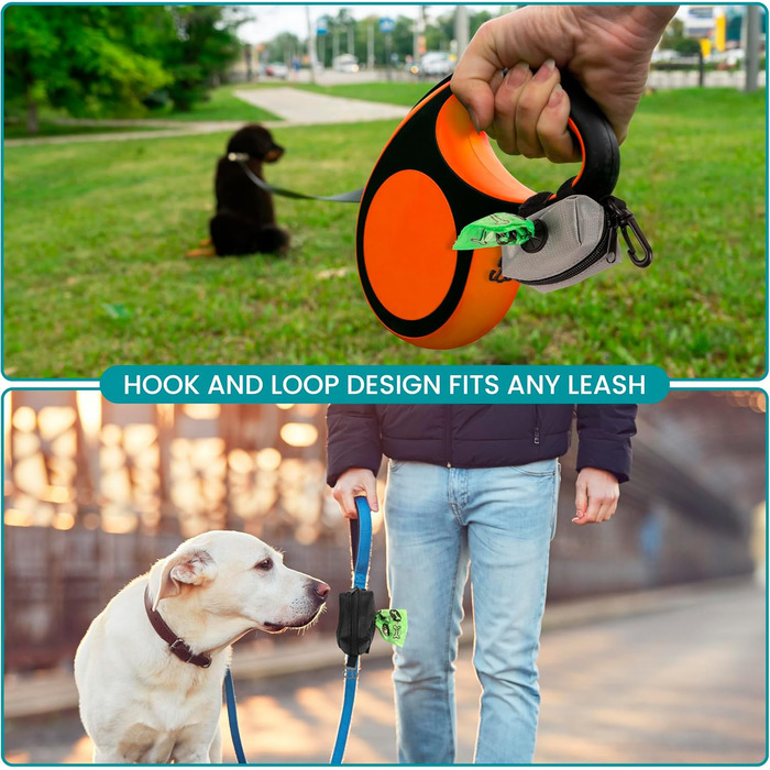 Дозатор для пакетів для вигулу собак Mini Pickup сірого та чорного кольорів (2 шт.)