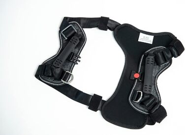 Плед-пояс для собак DogMaster 2.0, чорний, розмір M