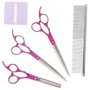 Набір інструментів для грумінгу собак: ножиці для догляду за шерстю, нержавіюча сталь Rosy