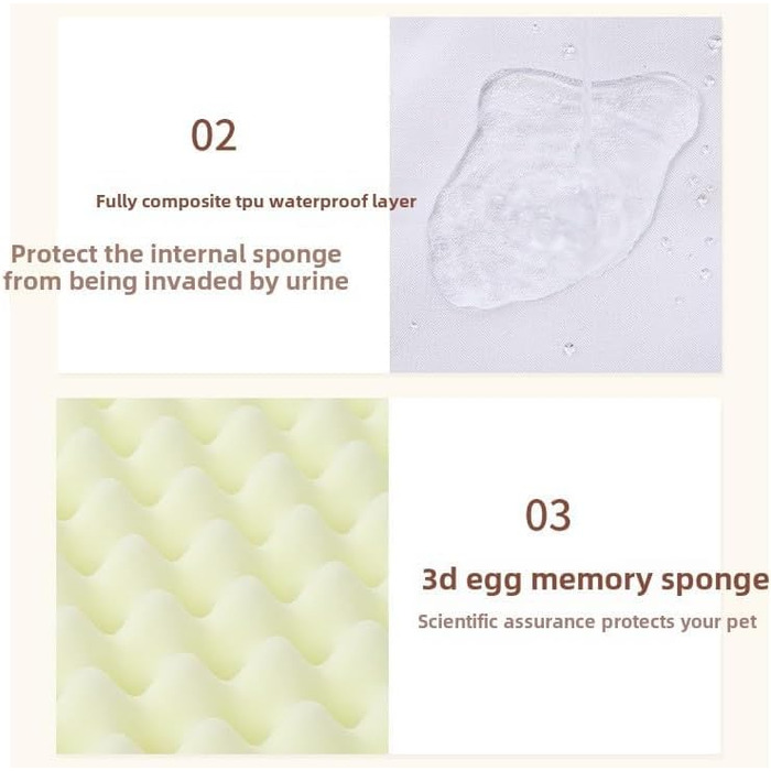 Килимок для собак Creasion з бавовняного велюру, універсальний, знімний, миючий, нековзний, стійкий до укусів, для всіх сезонів, сірий, 35x25 см, до 25 кг