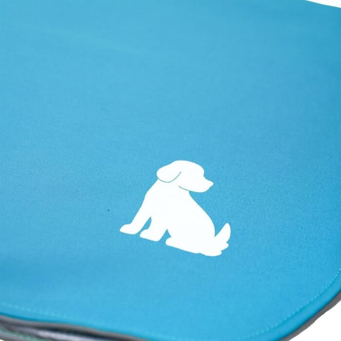 Водонепроможний та вітрозахисний софтшел-дощовик для собак, світло-блакитний, розмір M