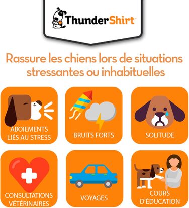 Накидка для собак Thundershirt, сіра (XL, сірий колір)