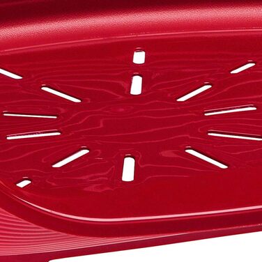 Лежанка для собак та котів Ferplast Siesta Deluxe, пластикова, бордовий колір, 62 x 41 x 23,5 см, зручна та миюча