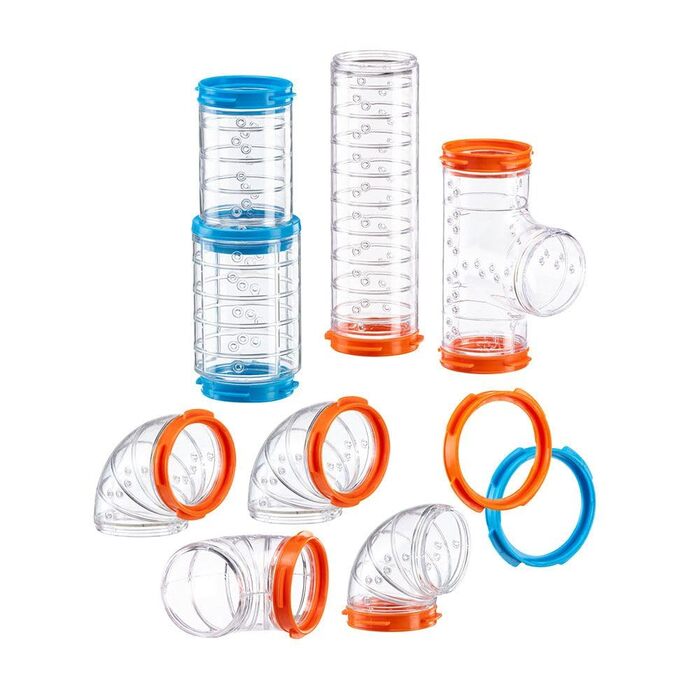 Ferplast Набір тунелів для хом'яків Röhren Hamster-Set (9 частин) з вентиляцією та з'єднувачами