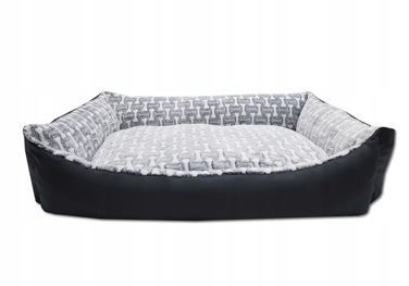 Велике лежак-диван для собак, м'який ковпак 100x70 см, розмір L