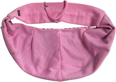 Сумка-переноска для собак Leconpet, сумка-переноска на плечі для домашніх тварин з кишенею для телефону, надійна застібка, замок безпеки, підходить для цуценят, маленьких собак та котів для подорожей на відкритому повітрі (Морський) (Рожевий)