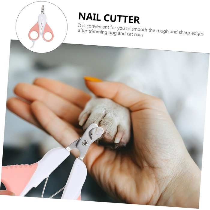Професійний триммер для обрізання кігтів домашніх тварин BESPORTBLE (2 шт.) - для собак та котів