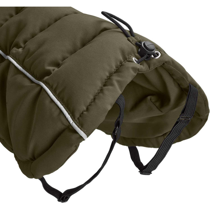 HUNTER Hundemantel Paxson оливковий, теплий, водонепроникний, для собак, розмір 50