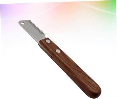 Гребінець для вичісування підшерстка Supvox для собак з довгою шерстю. Видаляє підшерсток та відмерле волосся. Ергономічна ручка.