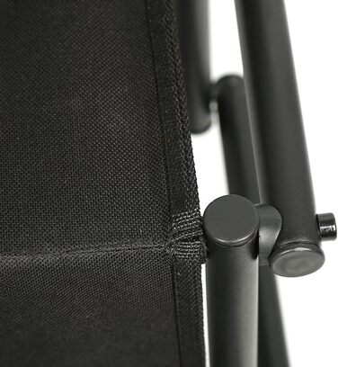 Рампа для собак Hunderampe до 75 кг, складна, для маленьких та великих собак, чорна, розмір 45x139x56-76 см