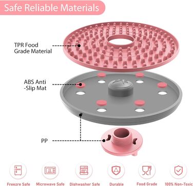 Килимок від протікань для собак Lalolee, 2 шт. (рожевий) - тренувальний інструмент для собак, для цуценят, зменшення тривоги