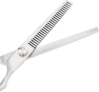 Набір професійних ножиць для собак з нержавіючої сталі - для всіх порід - з витончувальними ножицями, гребінцем та регулятором