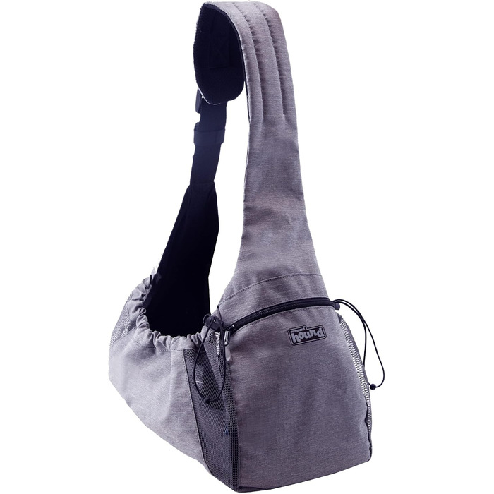 Сумка-переноска для собак Outward Hound PupPak, сіра, універсальний розмір, L 41 x B 17 x H 81 см