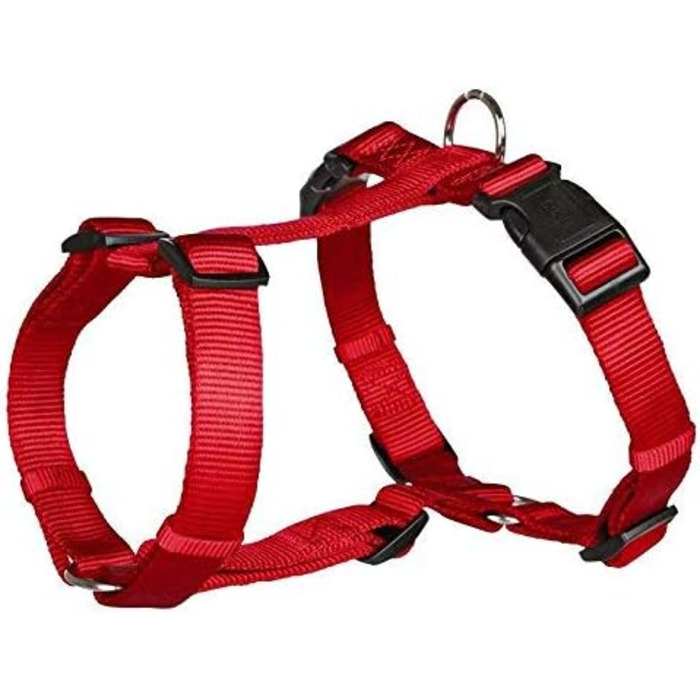 Шлейка для собак TRIXIE Premium H-подібної форми, розмір L–XL, червона, обхват грудей 75–120 см, 203503