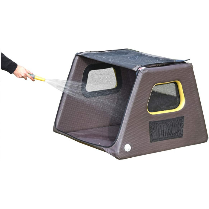 Надувна переносна собача будка TAMI M - переносна собача будка, переносна клітка для собак, автокрісло для собак