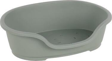 Крізьо для собак Flamingo Tuck – Овальне, зелене | Розмір M (70 × 47 × 22 см) | Практичне, стильне та легко миється! 70x47x22cm