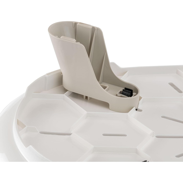 Підвищене ліжко для собак та котів Ferplast Throne з бавовняним подушкою, білий, 61.5 x 45 x 26 см