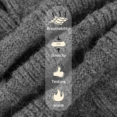 Пуловер Queenmore для маленьких собак, теплий та м'який, з коміром-стойкою, для Мальтізу, Померанського спанієля, Пуделя, Ши-тцу (Сірий, S) S Сірий