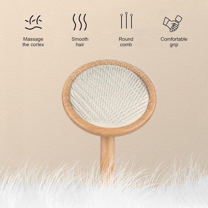 Щітка для тварин CEIEVER: видалення ворсу, підходить для довгої та короткої шерсті, швидке видалення линяючої шерсті та ковтунів