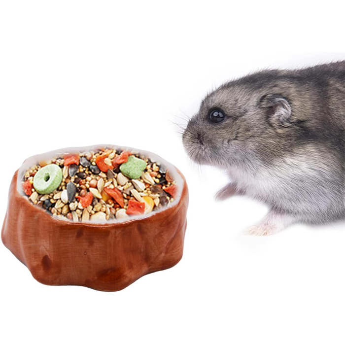 Миска для тварин ANMOO: керамічна годівниця для хом'яків, щурів та інших дрібних тварин