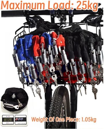 Складаний велосипедний кошик - навісний багажник для перевезення вантажу, швидкознімний, для керма та багажника, до 25 кг (срібний)