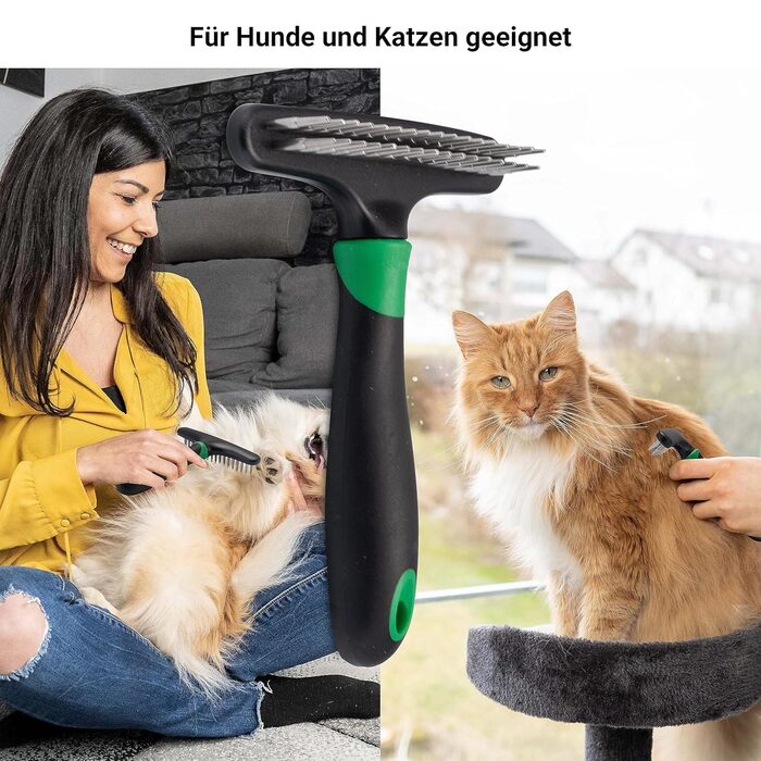 Трігер для собак та котів: щітка-розпушувач, гребінець для видалення підшерстя