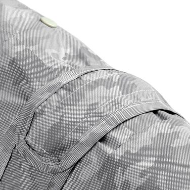 Дощовик для собак Huka to go срібного кольору, розмір 50