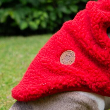 Пуловер для собак Ancol Klassischer з в'язаним візерунком, теракотовий, розмір M (бордовий, L)