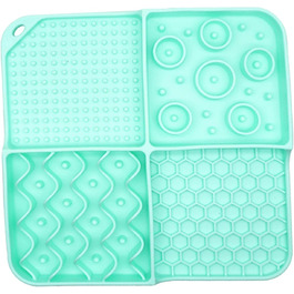 Лежак-заспокійник для собак та котів Kowaku з силіконовим покриттям та присосками, зелений