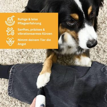 Електричний триммер для собак OrthoPfote - шліфувальник кігтів для собак та котів (маленьких, середніх, великих)