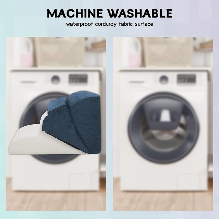 Сходинки для собак маленьких порід, 4-ступеневі - сходи для домашніх тварин на ліжко та диван, антиковзкі сходи для собак та котів, знімний та легкий у чищенні чохол, темно-синій