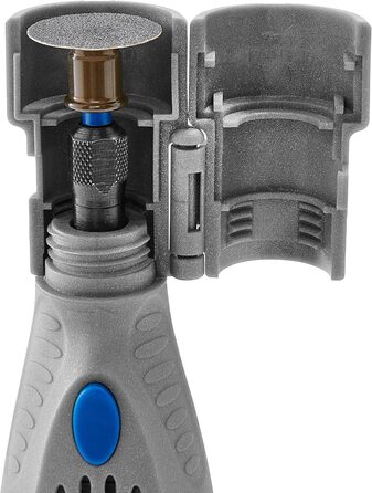 Електричний точило для кігтів Dremel 7020 PGK з тихим мотором, набір для стрижки кігтів (4 насадки; змінна швидкість 7000-18000 об/хв для котів та собак) з 4 шліфувальними дисками
