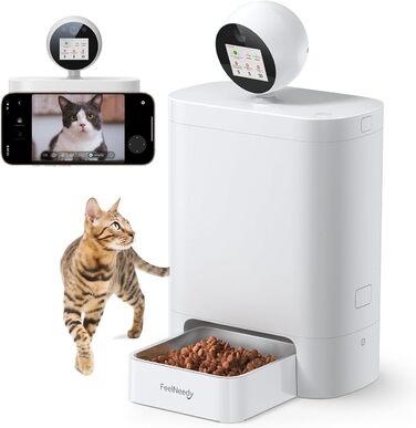 Автоматичний кормушка для котів FEELNEEDY з додатком