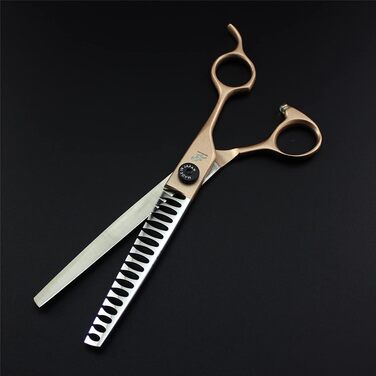 Набір професійних ножиць для грумінгу домашніх тварин 7,0 дюймів, з нержавіючої сталі 6Cr, для собак, легкі, гострі та довговічні