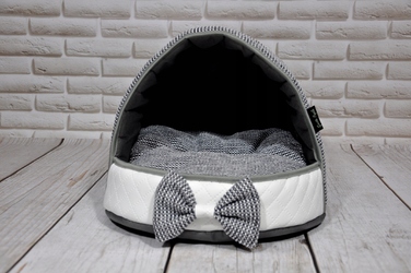 Лежак-будка-тунель для собак та котів SjestaPupila, розмір L (40x50 см)