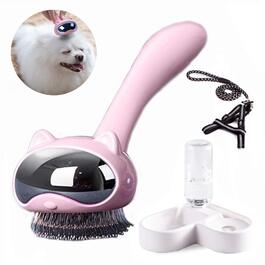 Набір для догляду за шерстю цуценят та котів: гребінець для видалення шерсті з антиковзним руків'ям. Самоочищується, зменшує випадіння шерсті на 99%. Підходить для собак та котів з довгою та короткою шерстю