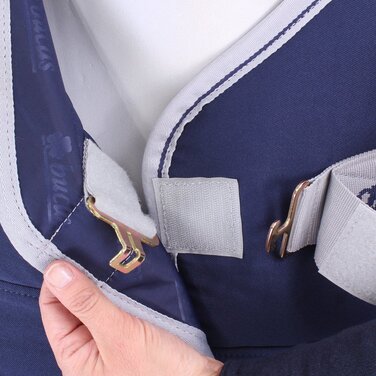 Кінська попона Bucas Freedom Twill 125 см, темно-синя